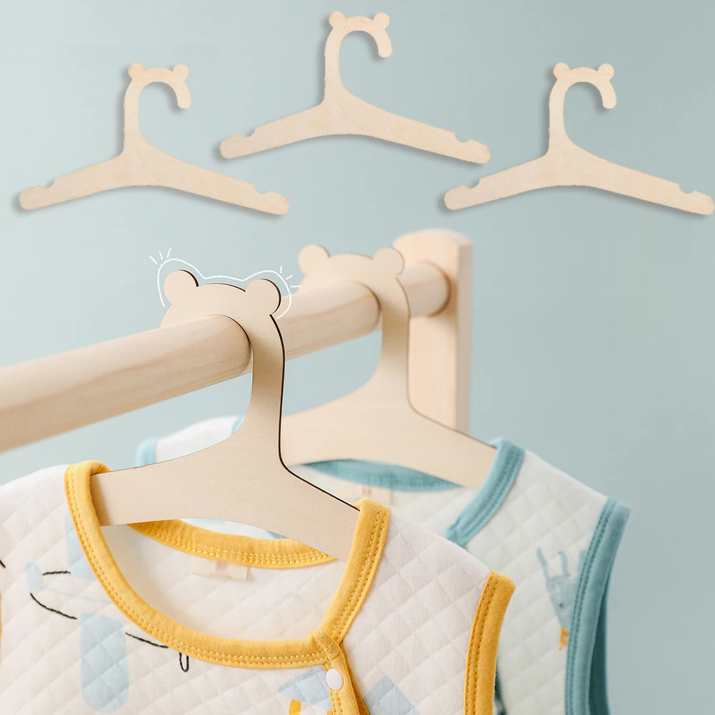 5pcs Baby Wooden Clothes Hanger DIY Creative Room Decoration Kids Clothes Drying Storage Children's Organizer Clothing Hanger
5pcs Baby Wooden Clothes Hanger DIY Creative Room Decoration Kids Clothes Drying Storage Children's Organizer Clothing Hanger