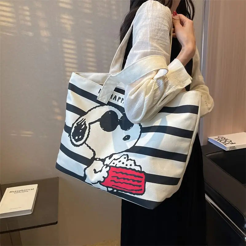 Kawaii Snoopy Woodstock Japan Appendix Cartoon Zipper Striped Insulation Bag Single Room Storage Bag
Kawaii Snoopy Woodstock Japan Appendix Cartoon Zipper Striped Insulation Bag Single Room Storage Bag