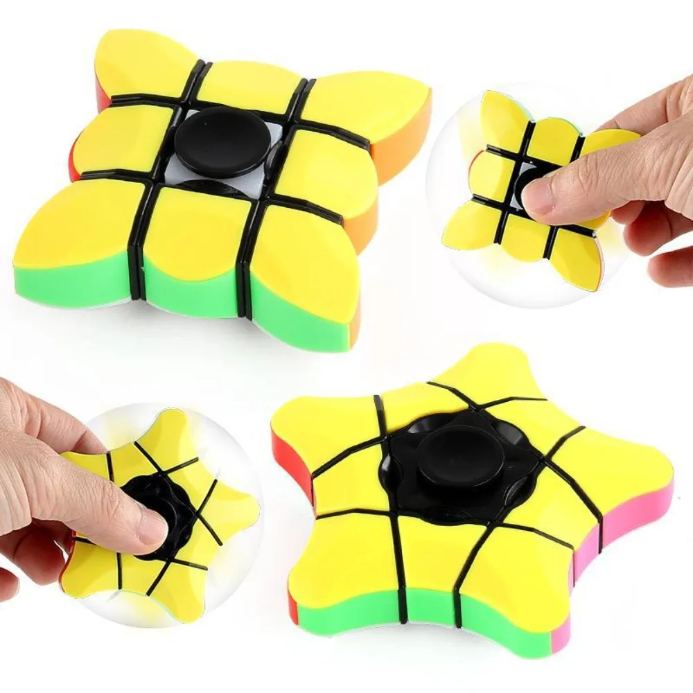 

1x3x3 Magic Cube Fidget Toys Venting Decompression Spinner Irregular Cube Spins Smoothly Stress Reliever Toys for Children Gift