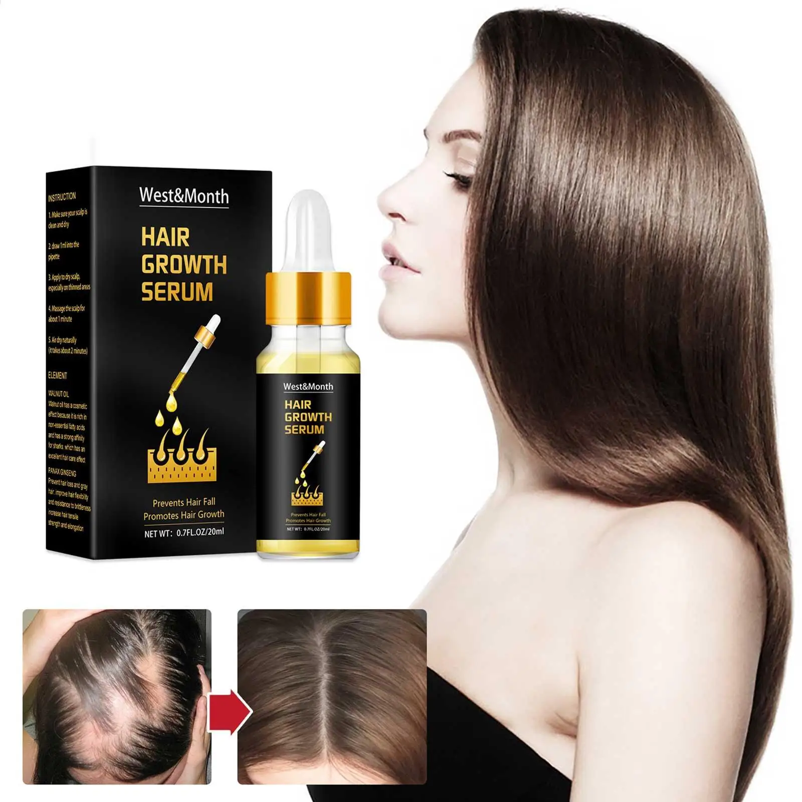Hair Growth Products Ginseng Essence Fast Regrowth Serum Beard Growth Oil Hair Loss Care Beauty Scalp Treatment For Men Women
Hair Growth Products Ginseng Essence Fast Regrowth Serum Beard Growth Oil Hair Loss Care Beauty Scalp Treatment For Men Women