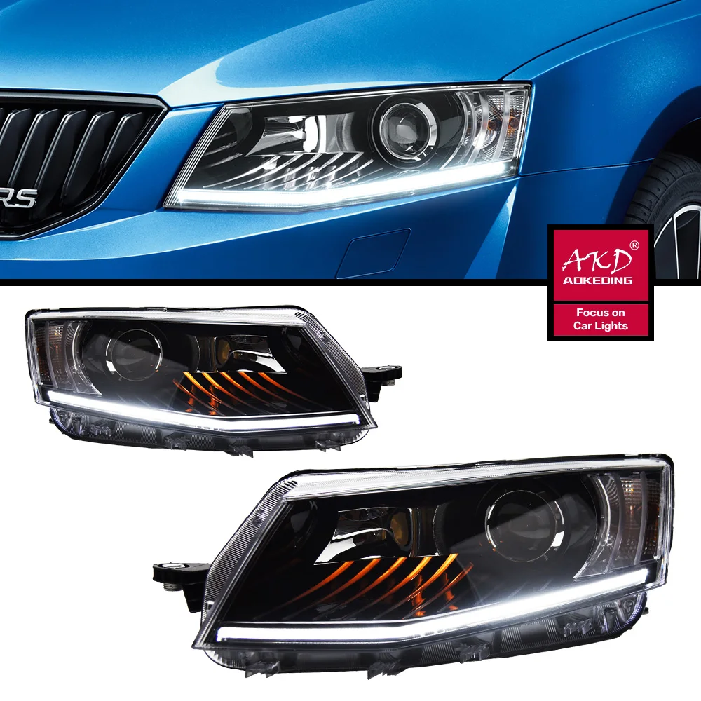 Car Head Light Parts For Skoda Octavia 2015 LED Front Headlights Replacement DRL Daytime light Projector Facelift
Car Head Light Parts For Skoda Octavia 2015 LED Front Headlights Replacement DRL Daytime light Projector Facelift