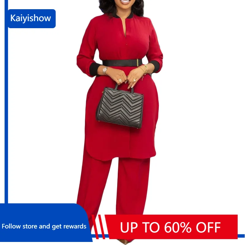 Летняя одежда, африканские Женские повседневные длинные топы, широкие брюки, костюмы, наряды, женские комплекты из 2 предметов, африканская одежда
Летняя одежда, африканские Женские повседневные длинные топы, широкие брюки, костюмы, наряды, женские комплекты из 2 предметов, африканская одежда