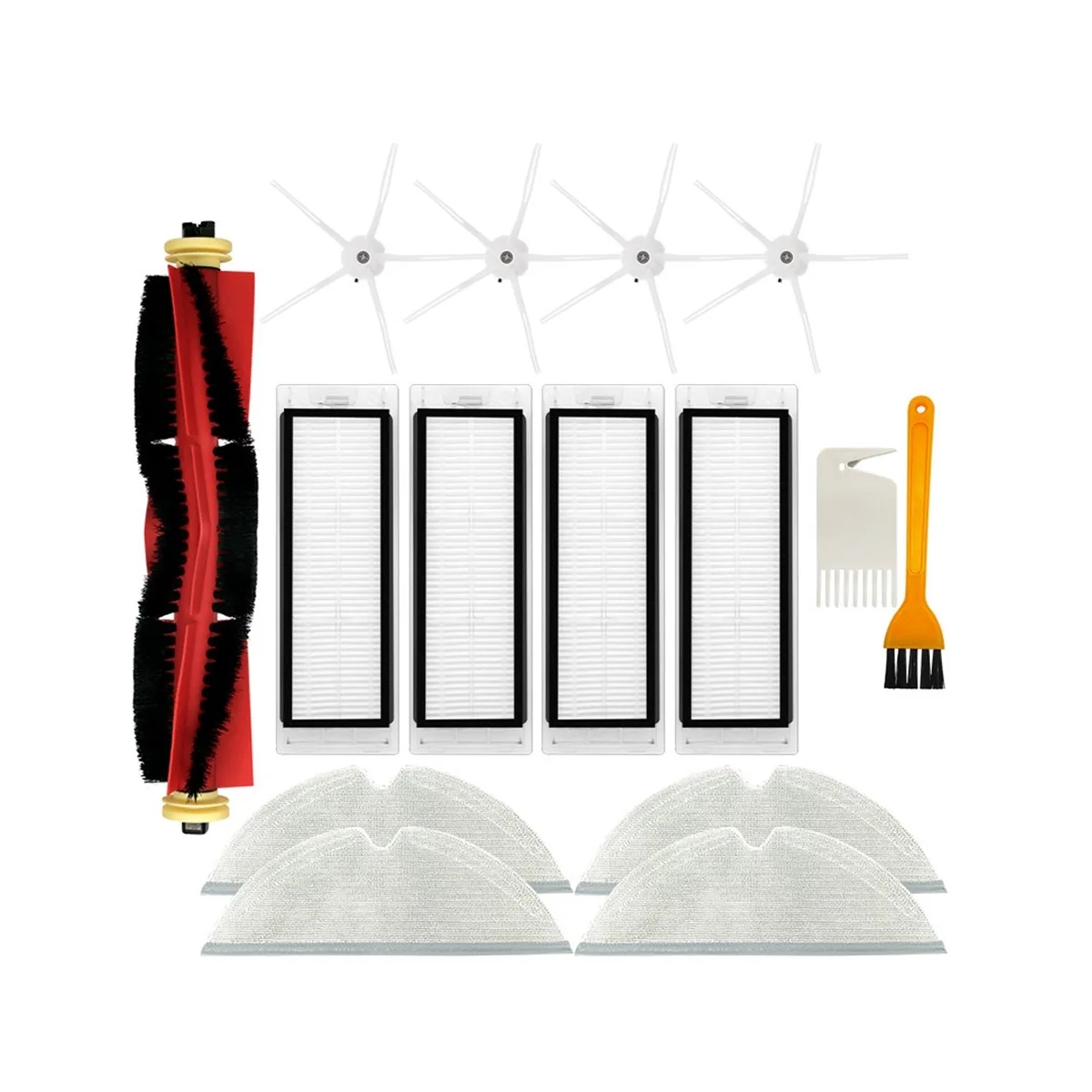 For S5 / S5 Max / S6 / S6 MaxV / S6 Pure Robot Spare Parts Accessories Main Side Brush Hepa Filter Mop
For S5 / S5 Max / S6 / S6 MaxV / S6 Pure Robot Spare Parts Accessories Main Side Brush Hepa Filter Mop