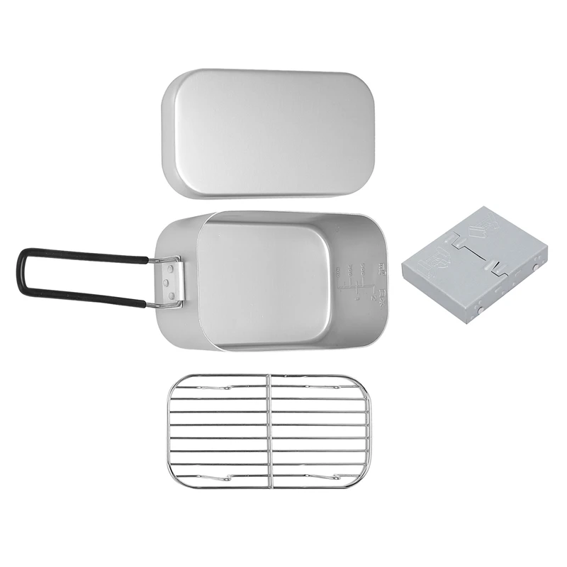 Aluminum Rice Cooker Portable Rice Cooker Outdoor Lunch Box With Steaming Rack And Folding Stove For Cooking Steaming
Aluminum Rice Cooker Portable Rice Cooker Outdoor Lunch Box With Steaming Rack And Folding Stove For Cooking Steaming