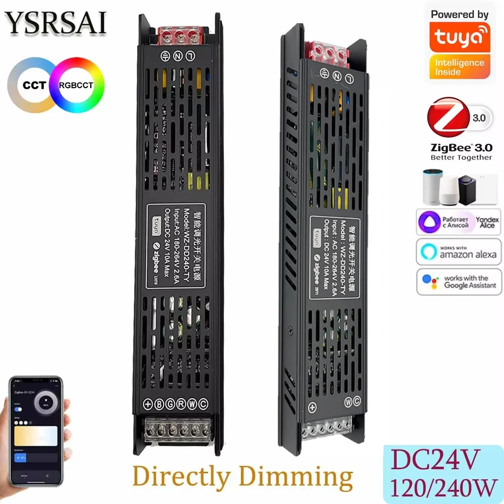 Диммер-трансформатор YSRSAI 120Вт 240Вт DC24V
Диммер-трансформатор YSRSAI 120Вт 240Вт DC24V