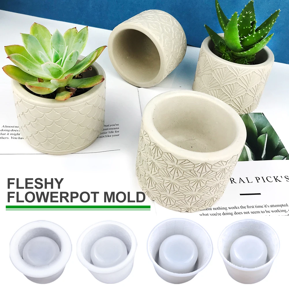 Cylinder Flower Pot Cement Mold Gardening DIY Planter Concrete Silicone Mold with Leaf Etch Succulent Plants Pot Planter Mold
Cylinder Flower Pot Cement Mold Gardening DIY Planter Concrete Silicone Mold with Leaf Etch Succulent Plants Pot Planter Mold