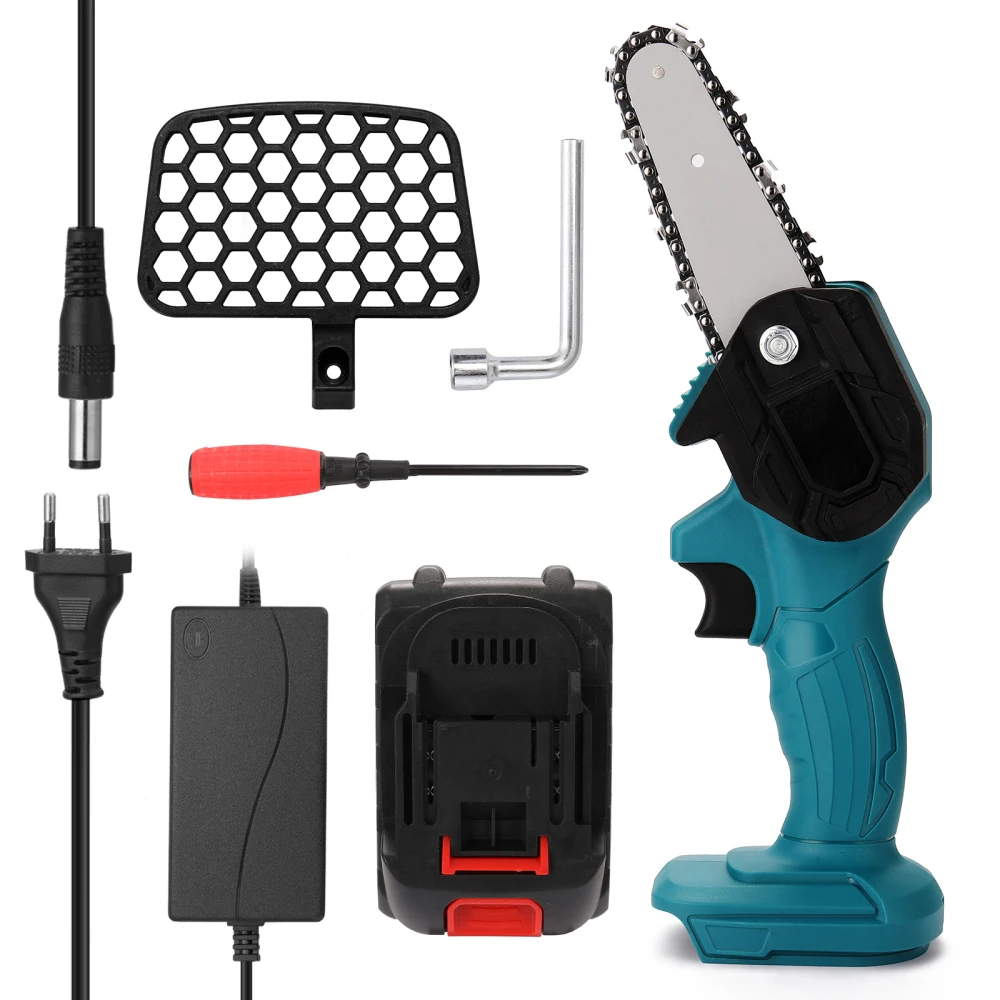 21V Electric Chainsaw 1Battery Portable Pruning Chain Saw Small Wood Spliting One-handed Woodworking Garden Chainsaw Power Tools
21V Electric Chainsaw 1Battery Portable Pruning Chain Saw Small Wood Spliting One-handed Woodworking Garden Chainsaw Power Tools