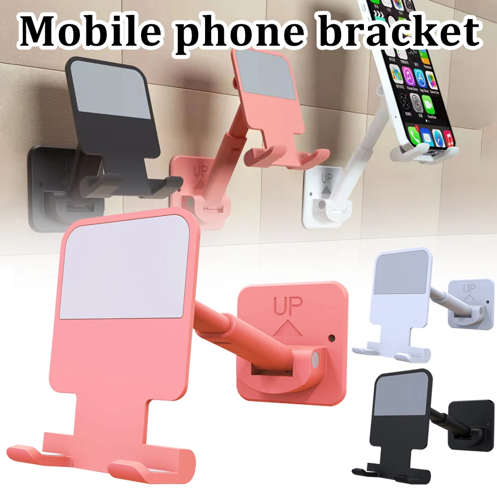 Wall Mount Phone Holder Self-Adhesive Wall Bracket Extendable Adjustable Phone Stand for Mirror Bathroom Bedroom Kitchen
Wall Mount Phone Holder Self-Adhesive Wall Bracket Extendable Adjustable Phone Stand for Mirror Bathroom Bedroom Kitchen