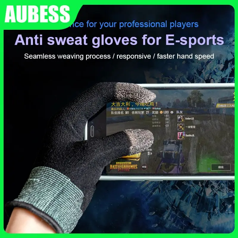 Gaming Finger Touch Screen Fingertips Gloves Cover 1pair 2pcs Hand Cover Non-scratch For Pubg Thumb Sleeve Gloves Sensitive
Gaming Finger Touch Screen Fingertips Gloves Cover 1pair 2pcs Hand Cover Non-scratch For Pubg Thumb Sleeve Gloves Sensitive