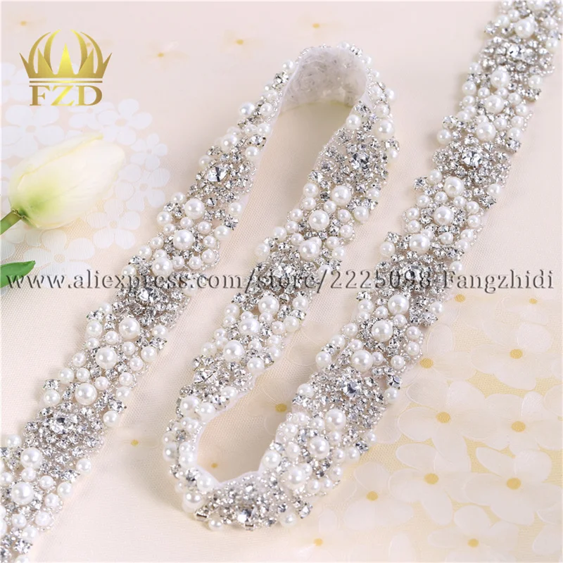 FZD 1 Yard Rhinestones Crystal Dress Applique Silver Beaded Trim for Wedding Dress Rhinestone and Pearl Applique By The Yard DIY
FZD 1 Yard Rhinestones Crystal Dress Applique Silver Beaded Trim for Wedding Dress Rhinestone and Pearl Applique By The Yard DIY
