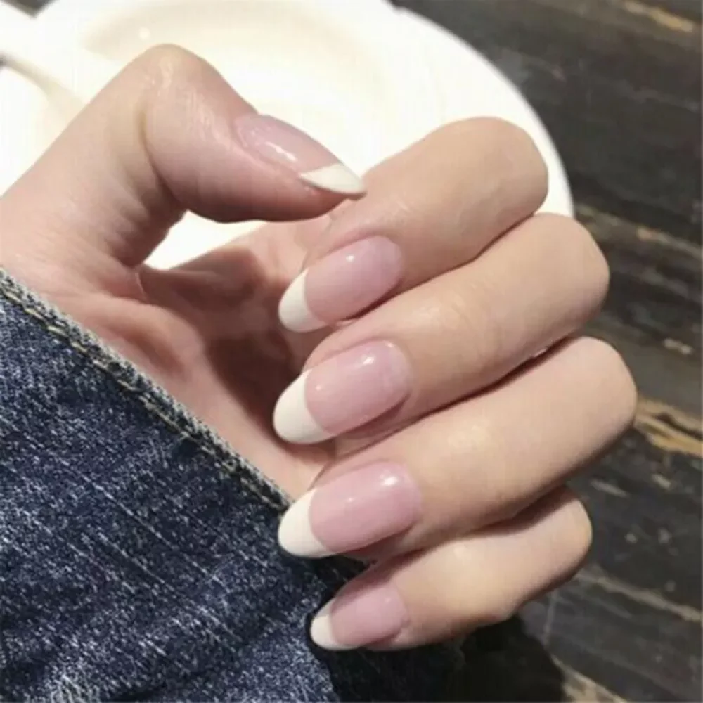 Short French False Nails Detachable Classic Natural Light Pink Fake Nails With Glue Full Cover DIY Manicure Nail Art Tools
Short French False Nails Detachable Classic Natural Light Pink Fake Nails With Glue Full Cover DIY Manicure Nail Art Tools