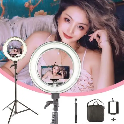 Ring Light 14" Dimmable 40W Tripod Selfie Makeup Video Lamp Photo Youtube Phone 
Ring Light 14" Dimmable 40W Tripod Selfie Makeup Video Lamp Photo Youtube Phone