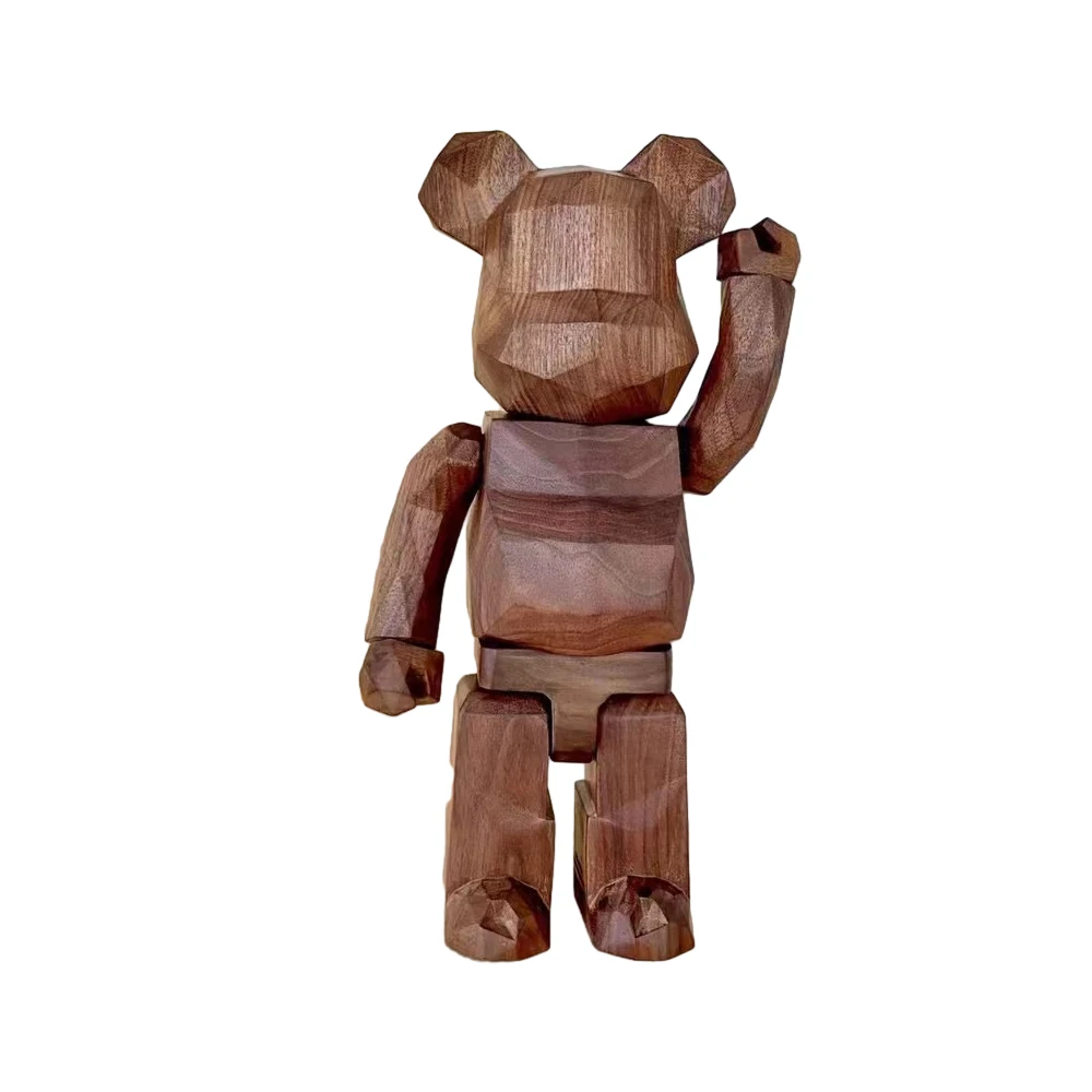 bearbrick building block bear decoration Chinese style home office trend decoration solid wood bear living room craft gift 
bearbrick building block bear decoration Chinese style home office trend decoration solid wood bear living room craft gift