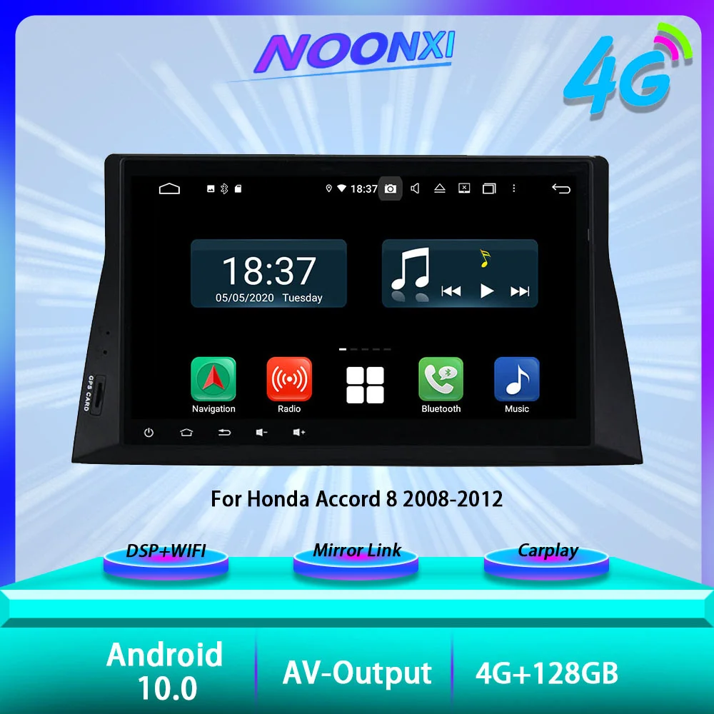 Для Honda Accord 8 2008-2012 мультимедийный Carplay 4 + 128 ГБ автомобильный радиоприемник стереомагнитола с GPS-навигацией головное устройство экран проигр...
Для Honda Accord 8 2008-2012 мультимедийный Carplay 4 + 128 ГБ автомобильный радиоприемник стереомагнитола с GPS-навигацией головное устройство экран проигр...