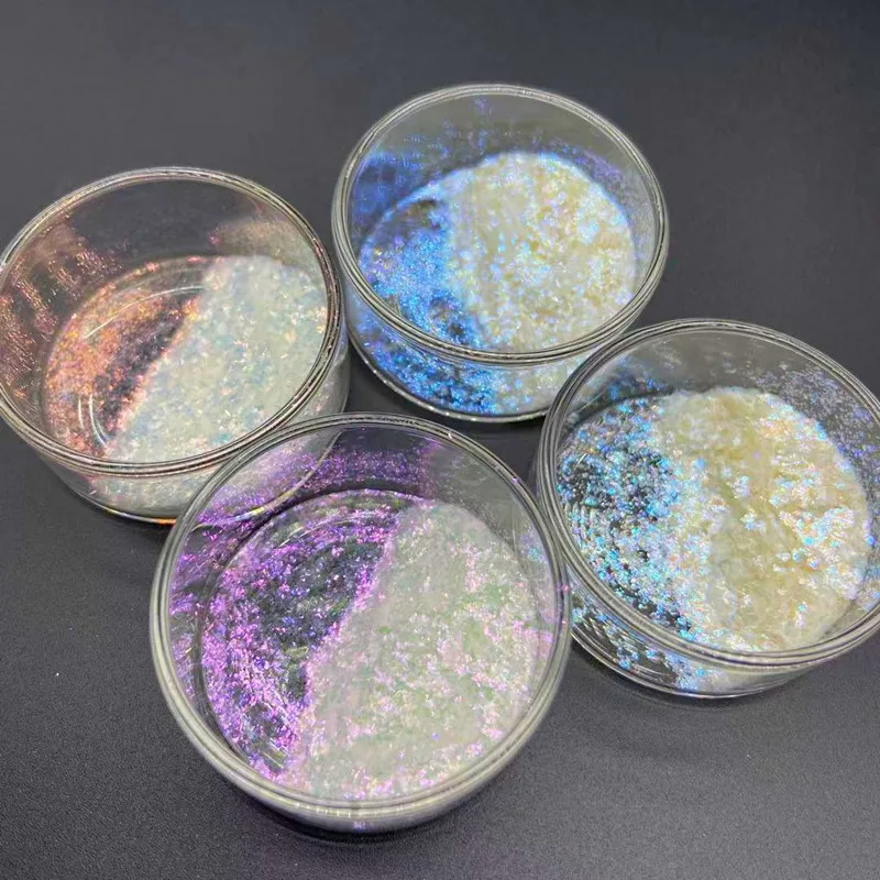 Chameleon Flakes Unicorn Pigment Glitter Nail Powder Dust Pigment Net weight: 20g COLOR SHIFTING CHAMELEON DIAMOND POWDER
Chameleon Flakes Unicorn Pigment Glitter Nail Powder Dust Pigment Net weight: 20g COLOR SHIFTING CHAMELEON DIAMOND POWDER
