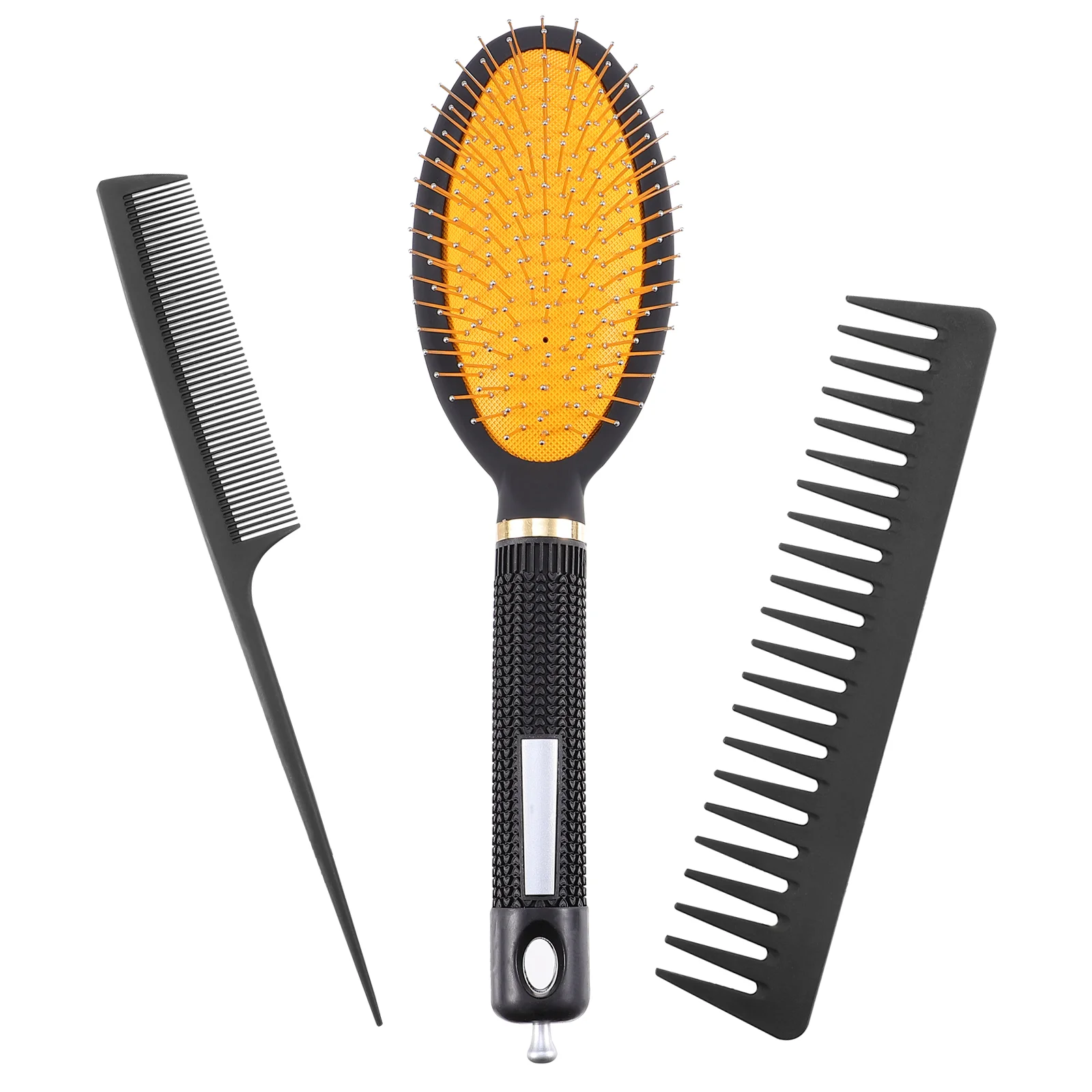3pcs Portable Fine Tooth Comb Tail Comb Detangling Hair Brush for Barber Home Salon
3pcs Portable Fine Tooth Comb Tail Comb Detangling Hair Brush for Barber Home Salon