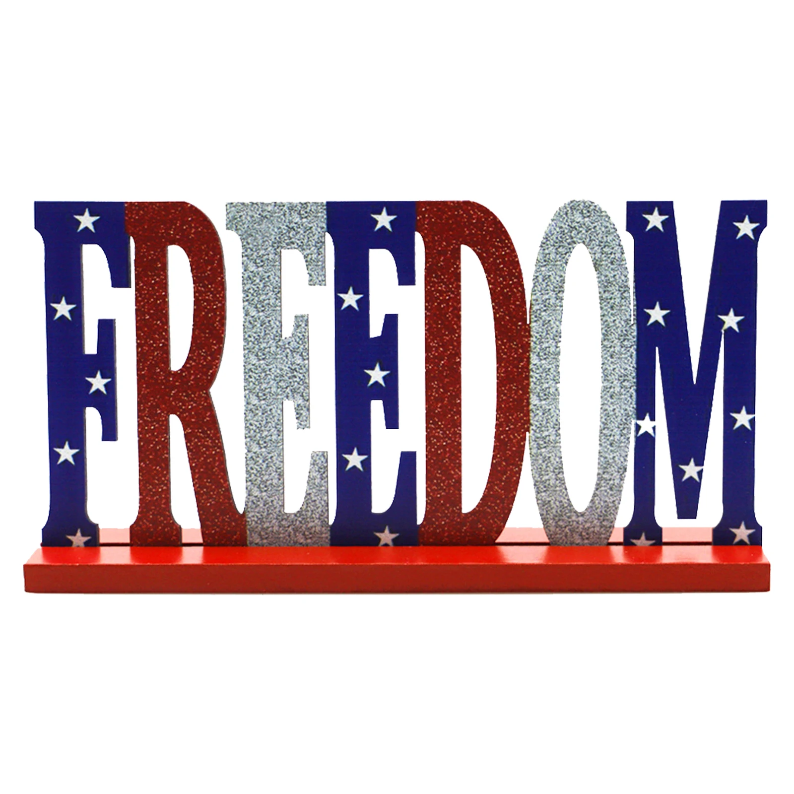 American National Day Wooden Crafts Desktop Decoration Ornament Letter FREEDOM AMERICA Independence Day Sign Home Decor
American National Day Wooden Crafts Desktop Decoration Ornament Letter FREEDOM AMERICA Independence Day Sign Home Decor