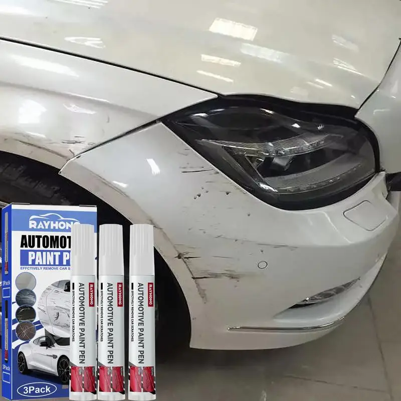 3 Pieces Car Paint Repair Paint For Cars Paint Scratch Repair Waterproof Auto Scratch Remover Pen Black/White
3 Pieces Car Paint Repair Paint For Cars Paint Scratch Repair Waterproof Auto Scratch Remover Pen Black/White