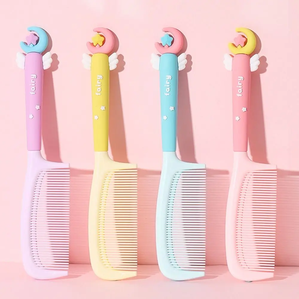 2Pcs Anti-static Round Head Hair Comb Cute Fairy Stick Hairdressing Comb Massage The Scalp Soft Hair Brush for Girls Hair
2Pcs Anti-static Round Head Hair Comb Cute Fairy Stick Hairdressing Comb Massage The Scalp Soft Hair Brush for Girls Hair