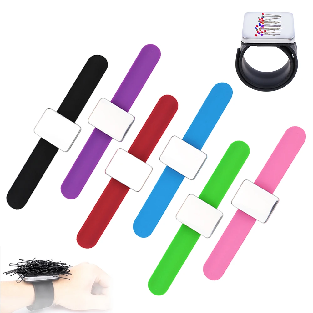 Pins Sewing Accessories DIY Magnetic Sewing Tools Safety Pin Cushion Pin Storage Wrist Band Arm Pin Holder Costuras Accesories
Pins Sewing Accessories DIY Magnetic Sewing Tools Safety Pin Cushion Pin Storage Wrist Band Arm Pin Holder Costuras Accesories