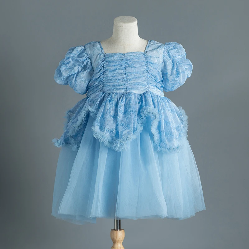 Fashion Children Dress 2022 New Mesh Puffy Sleeve Summer Fairy Dress For Kid Party Dresses For Girls Lolita Princes s Dress 4-12
Fashion Children Dress 2022 New Mesh Puffy Sleeve Summer Fairy Dress For Kid Party Dresses For Girls Lolita Princes s Dress 4-12