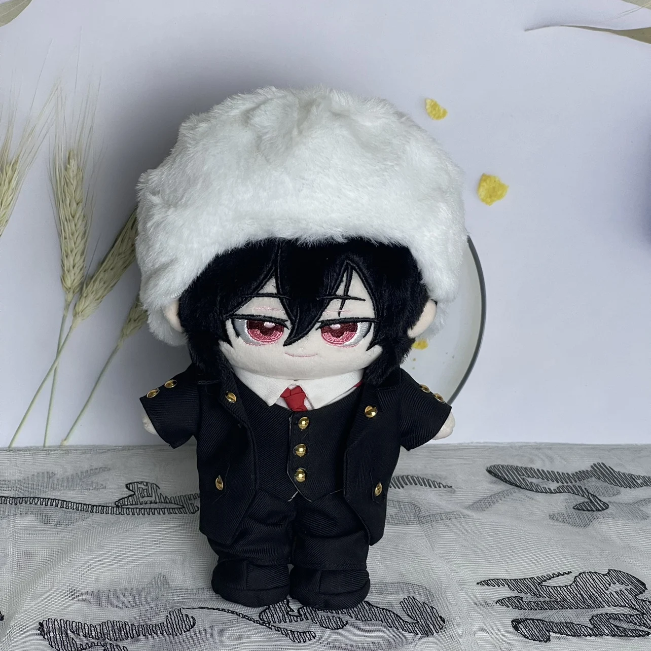 Game Anime Bungo Stray Dogs Fyodor Dostoyevsky 20cm Plush Dolls Dress Up Clothes Costume Cosplay Cute Props
Game Anime Bungo Stray Dogs Fyodor Dostoyevsky 20cm Plush Dolls Dress Up Clothes Costume Cosplay Cute Props