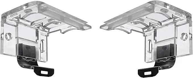 2pcs Mounting Bracket with Metal Clip for 1" (25mm) PVC Cordless Honeycomb & Pleated Shades Cordless Blinds Headrail Holder Clip
2pcs Mounting Bracket with Metal Clip for 1" (25mm) PVC Cordless Honeycomb & Pleated Shades Cordless Blinds Headrail Holder Clip