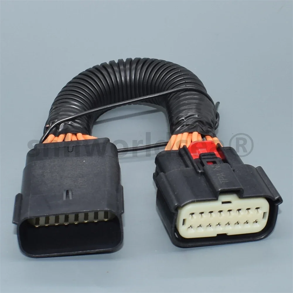 Shhworldsea 16-контактный разъем для фар «папа-мама» для Ford Focus Mondeo EDGE 33482-1601 33472-1740 
Shhworldsea 16-контактный разъем для фар «папа-мама» для Ford Focus Mondeo EDGE 33482-1601 33472-1740