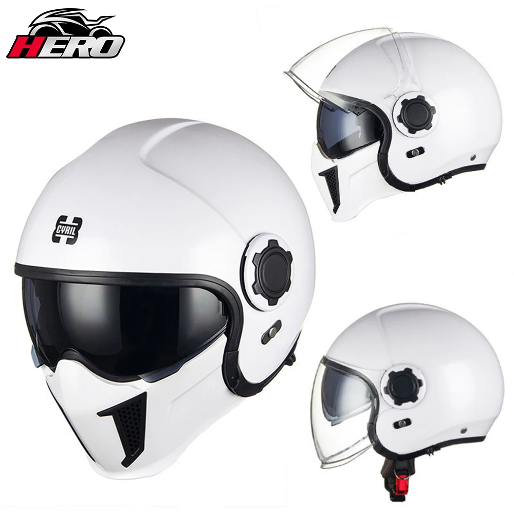 Motorcycle Helmet White Full Face Motorcycle Accessories Helmet Modular High Quality ECE DOT Certification Off Road Moto Casco
Motorcycle Helmet White Full Face Motorcycle Accessories Helmet Modular High Quality ECE DOT Certification Off Road Moto Casco