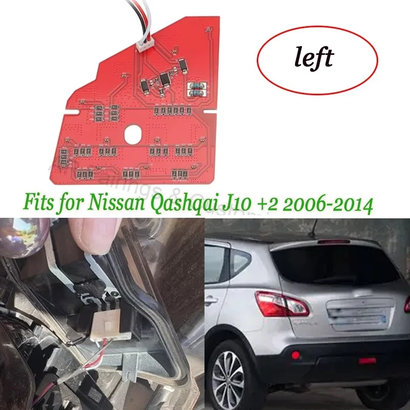 Светодиодная плата заднего стоп-сигнала с левой стороны Подходит для Nissan Qashqai J10 + 2 2006-2014 гг.
Светодиодная плата заднего стоп-сигнала с левой стороны Подходит для Nissan Qashqai J10 + 2 2006-2014 гг.
