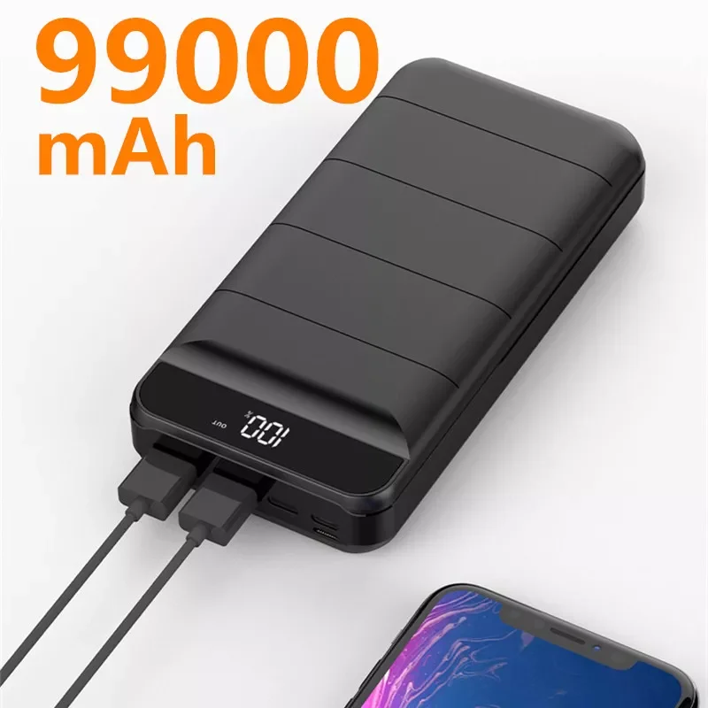 Power Bank 99000 mAh Portable Charger Power Bank 99000 mAh External Battery For iPhone
Power Bank 99000 mAh Portable Charger Power Bank 99000 mAh External Battery For iPhone