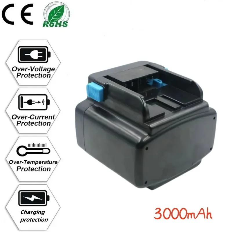 3000mAh For Hitachi 24V Battery EB2420 EB2430HA EB2430R EB2433X HI2430-20 DV24DV DH24DV Power tool NI-MH Rechargeable Battery
3000mAh For Hitachi 24V Battery EB2420 EB2430HA EB2430R EB2433X HI2430-20 DV24DV DH24DV Power tool NI-MH Rechargeable Battery