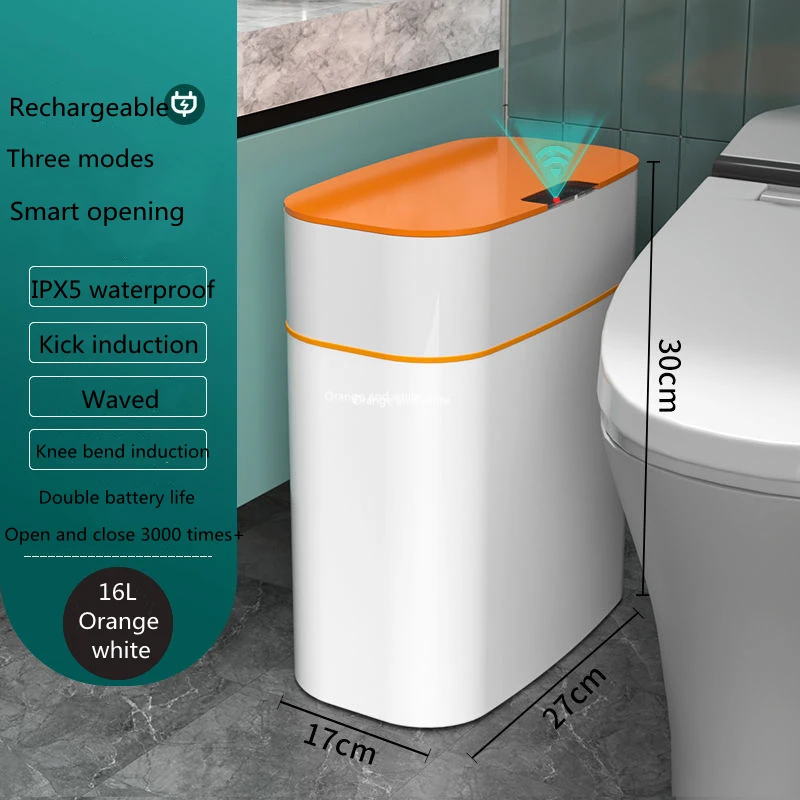 Smart Garbage Bin Sensor Automatically Open The Lid Home Kitchen Bathroom Bedroom With Lid Waterproof Deodorant Trash Can
Smart Garbage Bin Sensor Automatically Open The Lid Home Kitchen Bathroom Bedroom With Lid Waterproof Deodorant Trash Can