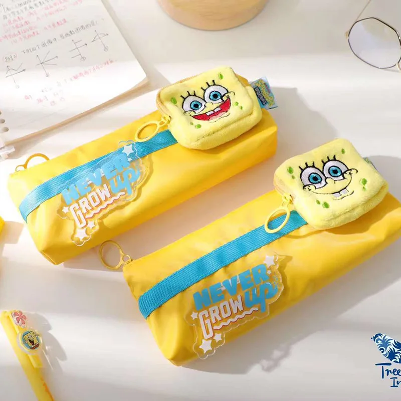 Classic Animation Cartoon Image Spongebob Pencil Case Kawaii Anime Student Stationery Multi-Function Storage Bag Children Gift
Classic Animation Cartoon Image Spongebob Pencil Case Kawaii Anime Student Stationery Multi-Function Storage Bag Children Gift