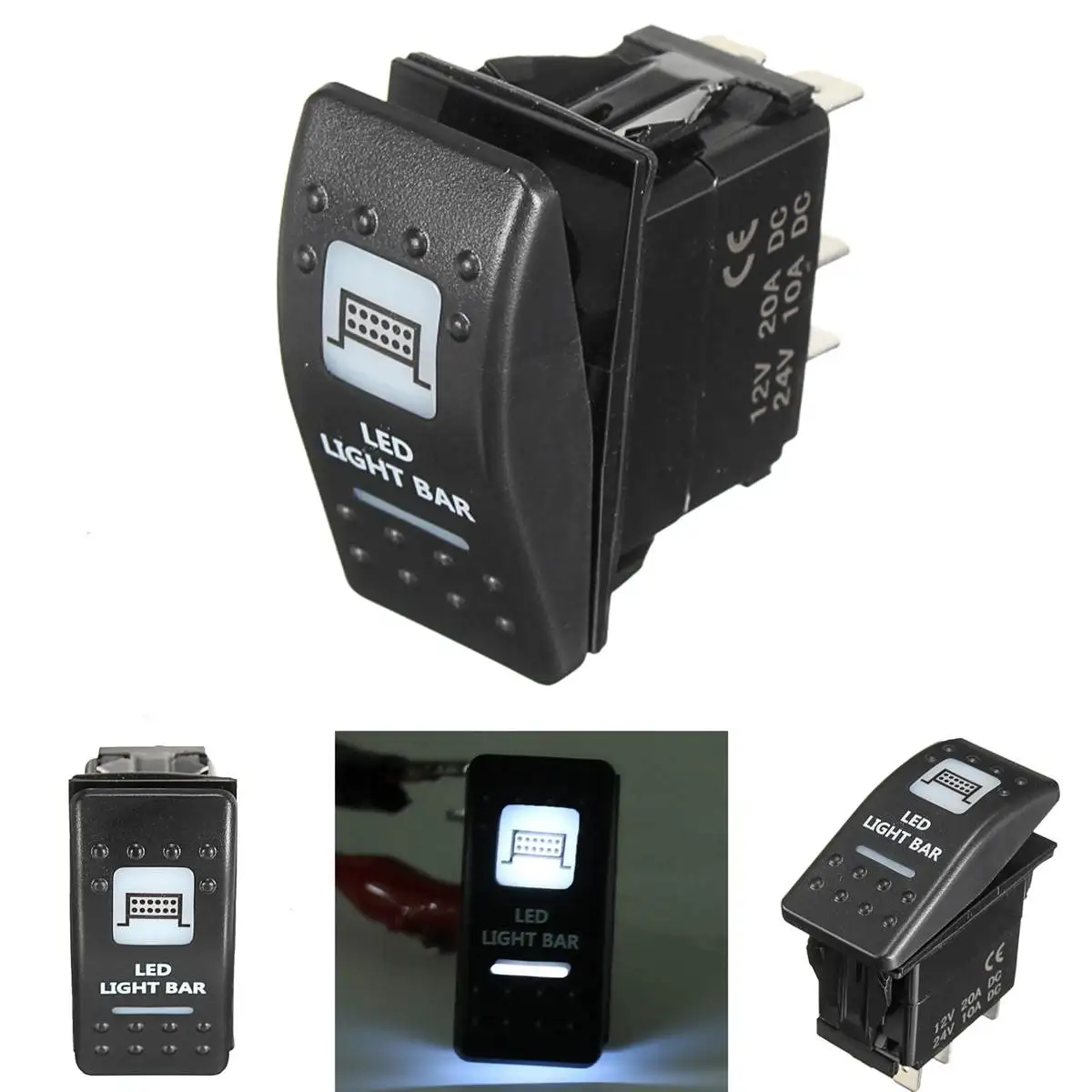 1PC 12V 20A Toggle Switch On/Off Rocker Switch LED Light Bar For UTVs Boats For Can Am For Polaris
1PC 12V 20A Toggle Switch On/Off Rocker Switch LED Light Bar For UTVs Boats For Can Am For Polaris