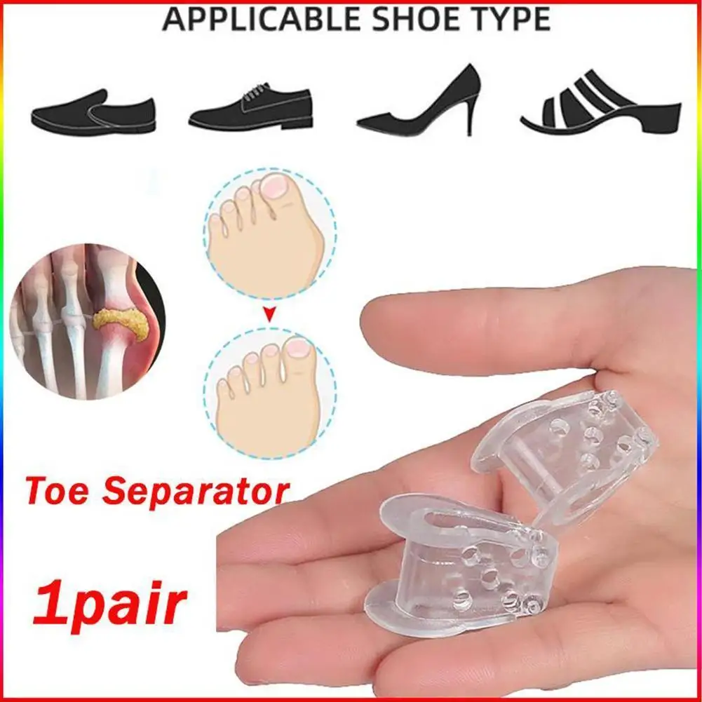 Toe Separator Toe Eversion Divider Foot Guard Toe Splitter With Hole Toe Divider Adjuster Orthotics Feet Care
Toe Separator Toe Eversion Divider Foot Guard Toe Splitter With Hole Toe Divider Adjuster Orthotics Feet Care