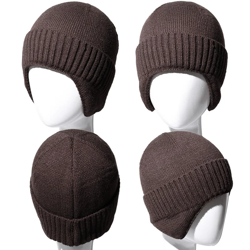 Winter Hats for Men 2022 Solid Color Knit Winter Cap for Man Beanies Skullies Hats with Ears for Boy Teen
Winter Hats for Men 2022 Solid Color Knit Winter Cap for Man Beanies Skullies Hats with Ears for Boy Teen