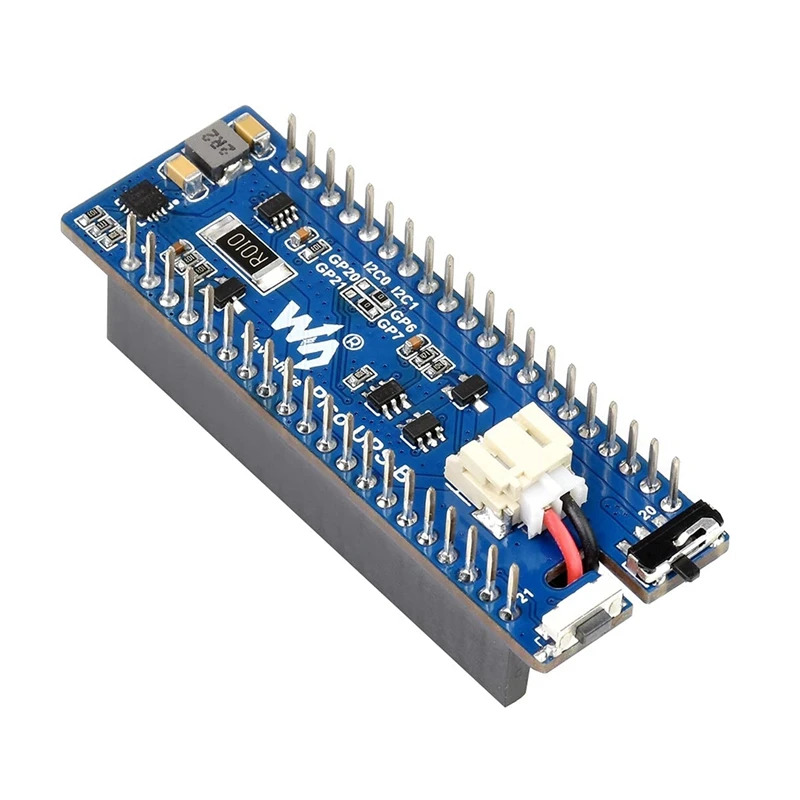 Waveshare UPS Module B For Raspberry Pi Pico Board, Uninterruptible Power Supply Monitoring Battery Via I2C Bus,Stackable Design
Waveshare UPS Module B For Raspberry Pi Pico Board, Uninterruptible Power Supply Monitoring Battery Via I2C Bus,Stackable Design