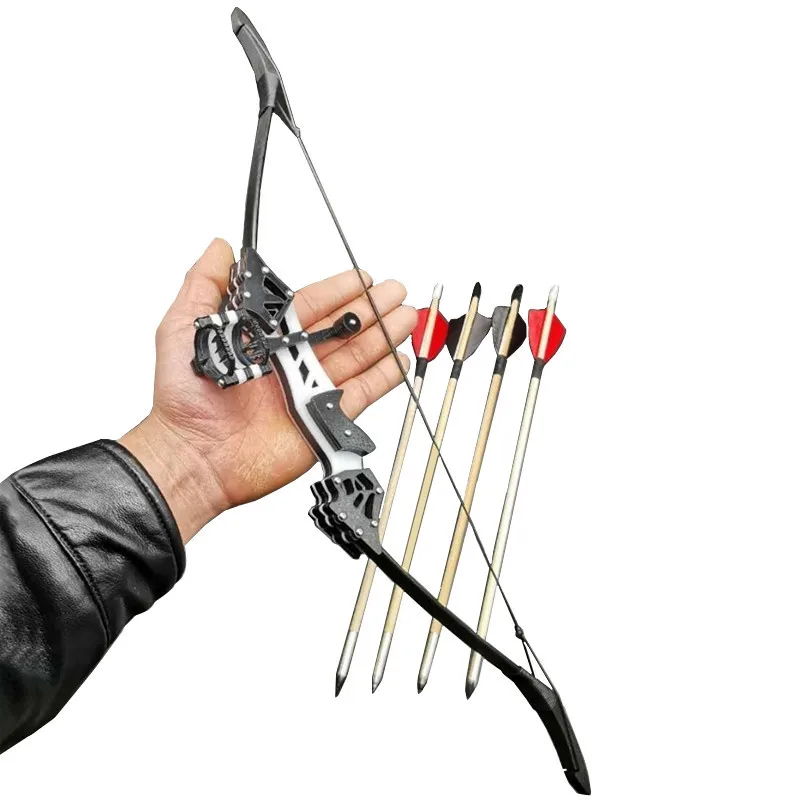 Portable Powerful Aiming Shooting Bow and Arrow Outdoor Mini Recurve Bow Detachable Archery Sports Toy Bow and Arrow Set
Portable Powerful Aiming Shooting Bow and Arrow Outdoor Mini Recurve Bow Detachable Archery Sports Toy Bow and Arrow Set
