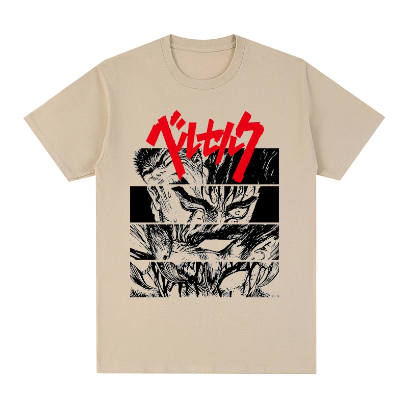 Berserk Anime Tshirt Men Guts Swordsman Manga T-shirt Cotton Men T-shirt New Fashion Short Sleeves Vintage Unisex Tops
Berserk Anime Tshirt Men Guts Swordsman Manga T-shirt Cotton Men T-shirt New Fashion Short Sleeves Vintage Unisex Tops