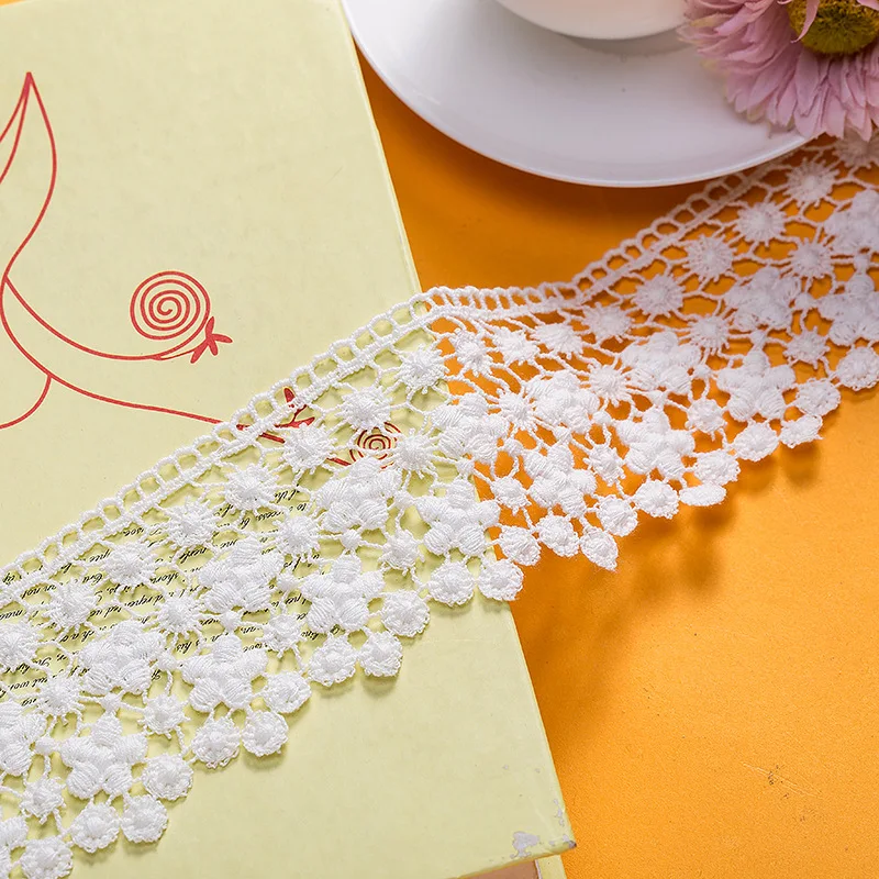 5cm 3yards/lot White Water Soluble Lace Diy Accessories Sofa/Curtain/Dress Sewing X026
5cm 3yards/lot White Water Soluble Lace Diy Accessories Sofa/Curtain/Dress Sewing X026