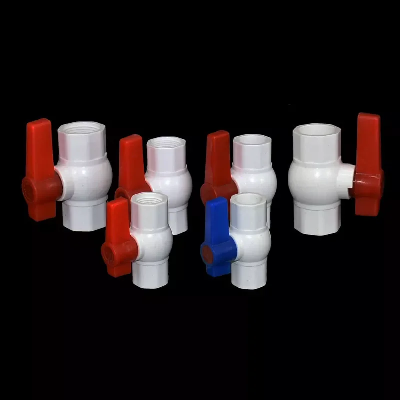 1/2" 3/4" 2" 1" pvc ball valve DN15 DN20 DN25 pvc water valve Garden tap Hot melt pipe tube connectors 10pcs
1/2" 3/4" 2" 1" pvc ball valve DN15 DN20 DN25 pvc water valve Garden tap Hot melt pipe tube connectors 10pcs