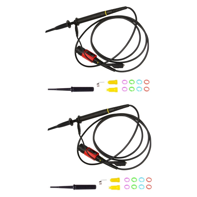 

2X P4100 Universal 100:1 High Voltage Probe For Oscilloscopes For Rigol Atten Owon Siglent
