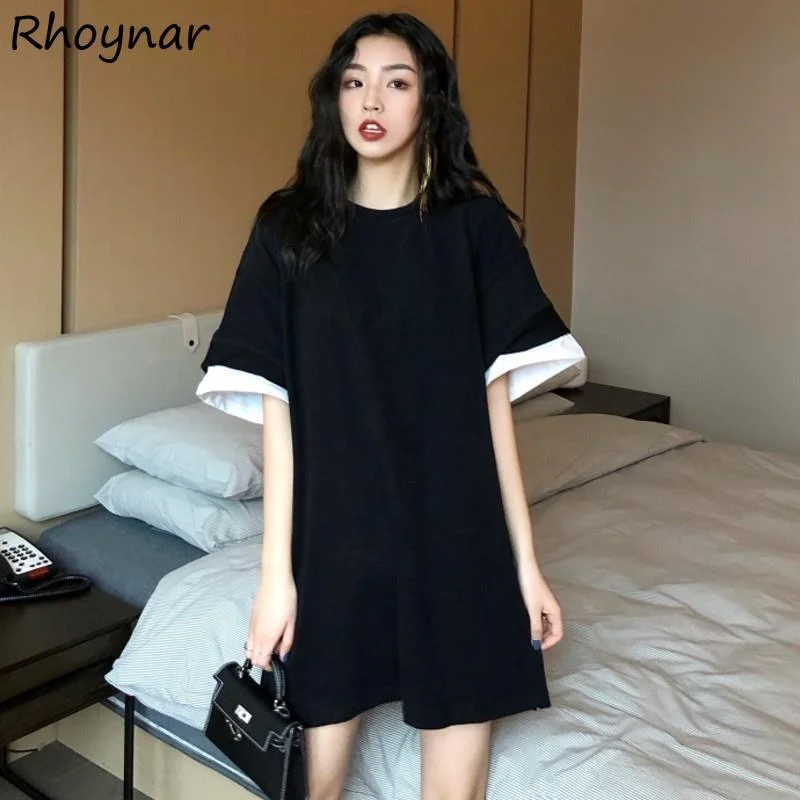 Женские футболки с коротким рукавом, простые свободные универсальные удобные популярные футболки для колледжа, уютная модная в Корейском с...
Женские футболки с коротким рукавом, простые свободные универсальные удобные популярные футболки для колледжа, уютная модная в Корейском с...