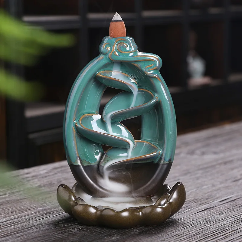 Creative backflow incense burner, a variety of incense burner office Zen ornaments first communion souvenirs
Creative backflow incense burner, a variety of incense burner office Zen ornaments first communion souvenirs