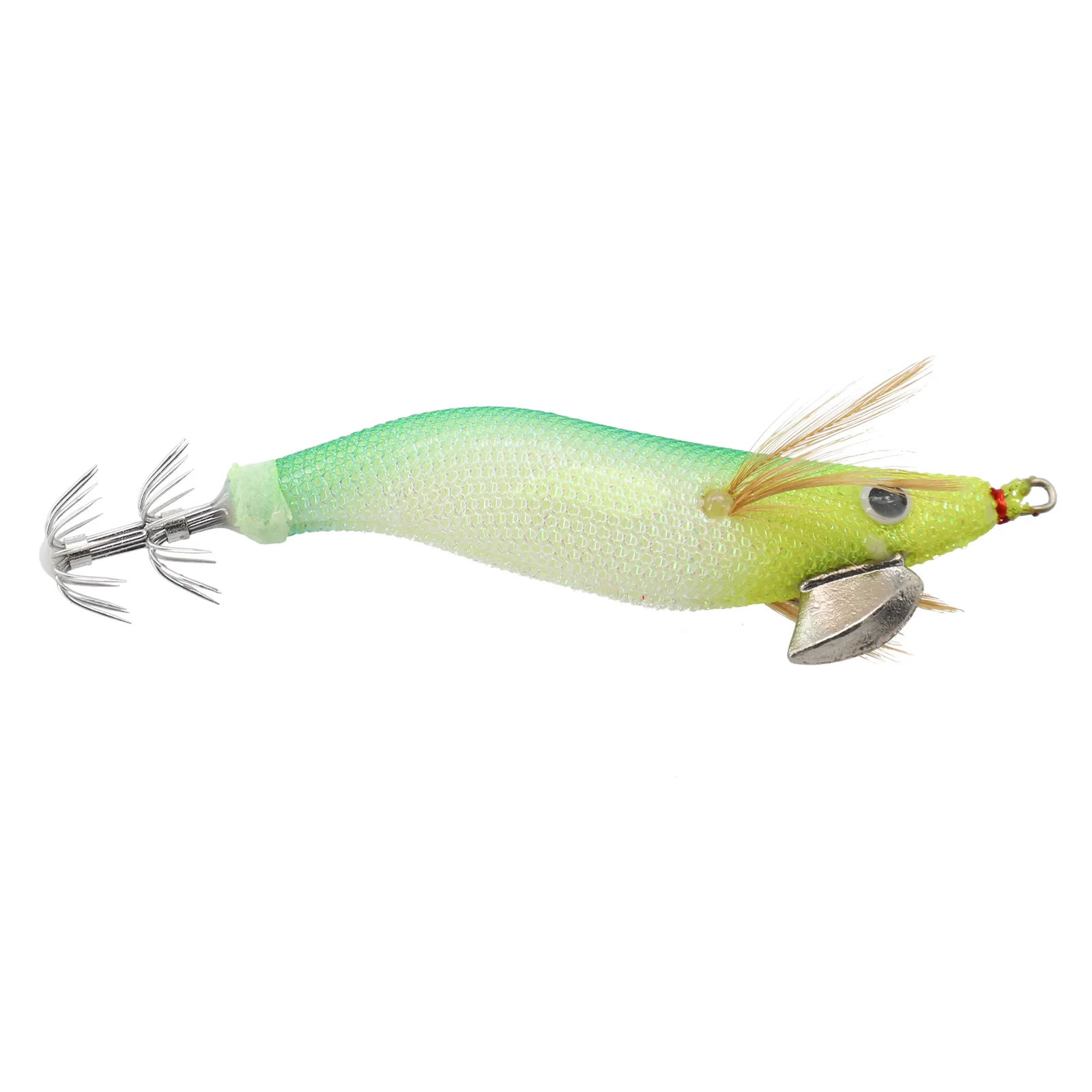 1pc Squid Hook Luya Bait 3D Stereoscopic Fish Eyes Sharp Hook Good Vertical Effect New Coating Technology Fishing Accessories
1pc Squid Hook Luya Bait 3D Stereoscopic Fish Eyes Sharp Hook Good Vertical Effect New Coating Technology Fishing Accessories