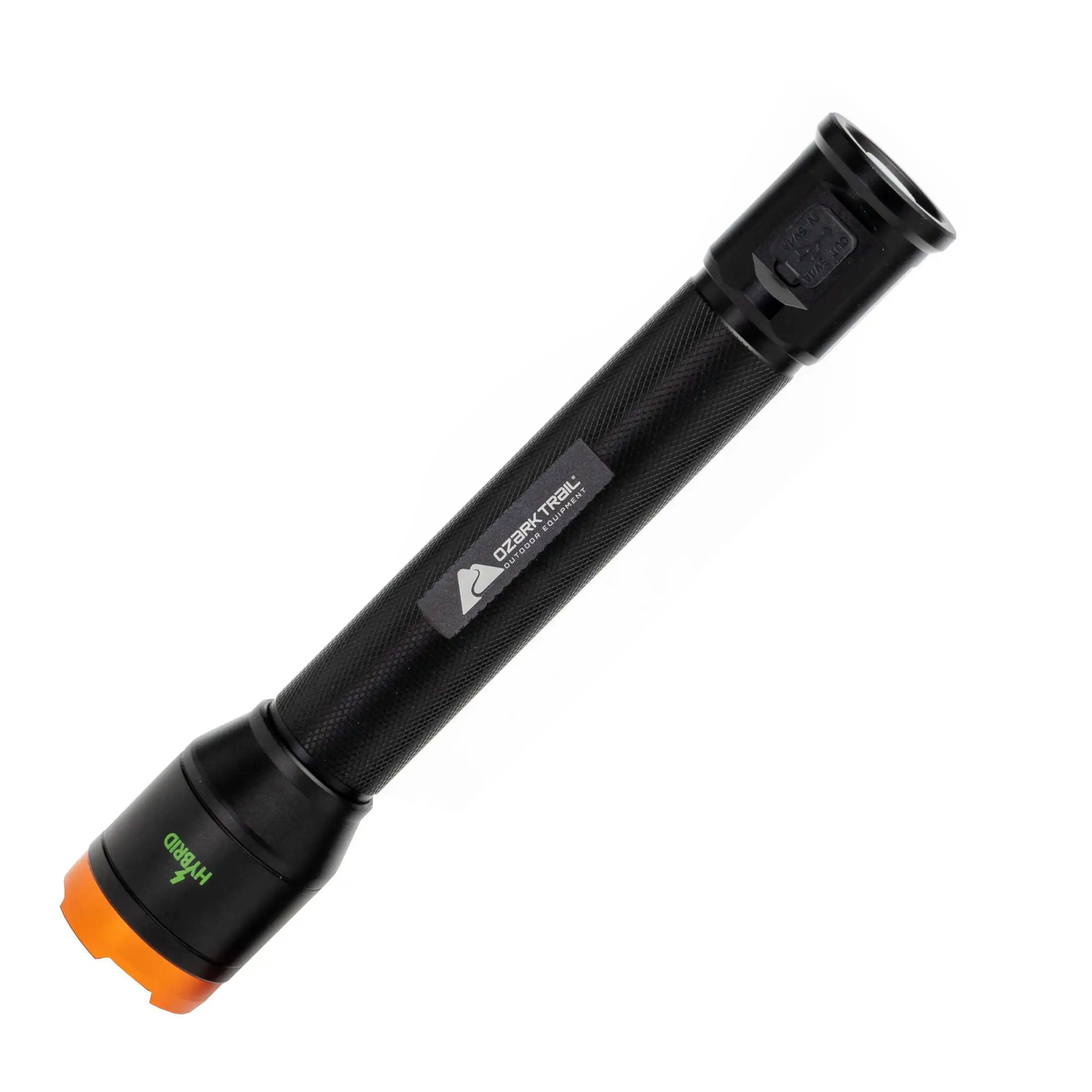 1600 Lumens LED Flashlight with Hybrid Power (Alkaline and Rechargeable Battery Included), Black
1600 Lumens LED Flashlight with Hybrid Power (Alkaline and Rechargeable Battery Included), Black