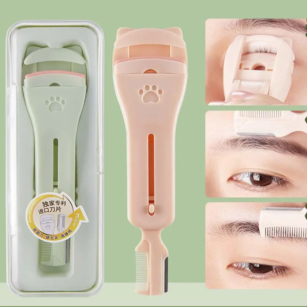 3 in1Imported Macro Retractable Long-lasting No Eyelashes Portable Press Curler Plastic Mini Eyelash Curler With Replaceable Pad
3 in1Imported Macro Retractable Long-lasting No Eyelashes Portable Press Curler Plastic Mini Eyelash Curler With Replaceable Pad
