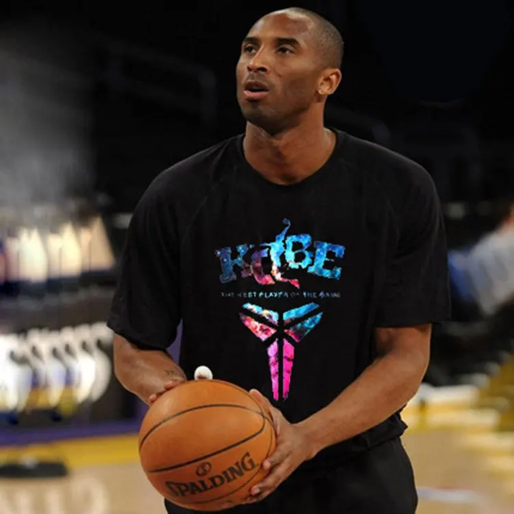 NBA Kobe Bryant Basketball Tshirt Large Sports Training Suit Cotton Sweat Absorbent Loose Top Men Short Sleeve T-shirt Daily Tee
NBA Kobe Bryant Basketball Tshirt Large Sports Training Suit Cotton Sweat Absorbent Loose Top Men Short Sleeve T-shirt Daily Tee