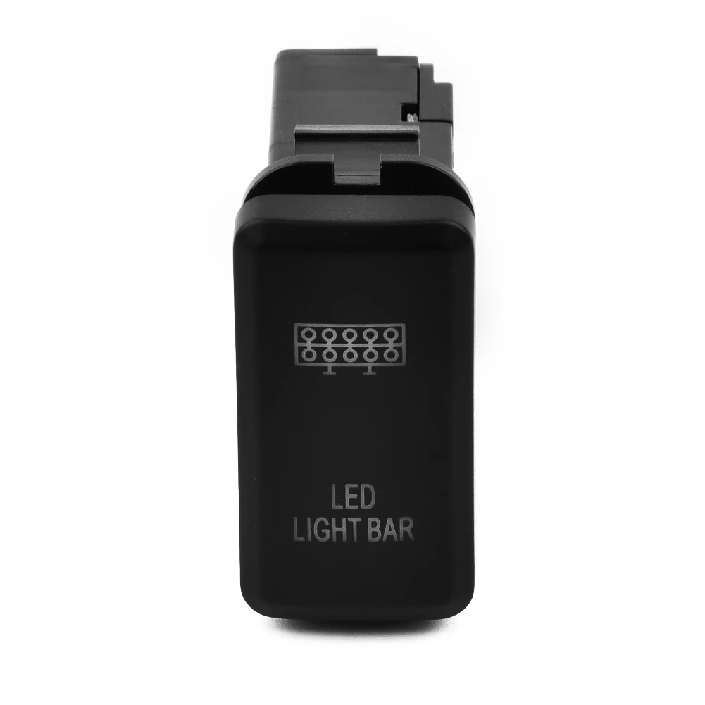 LED Push Switch Light For Toyota Kit ON-OFF Plastic Single Pole Waterproof 39x21mm Button Connector Heavy duty
LED Push Switch Light For Toyota Kit ON-OFF Plastic Single Pole Waterproof 39x21mm Button Connector Heavy duty